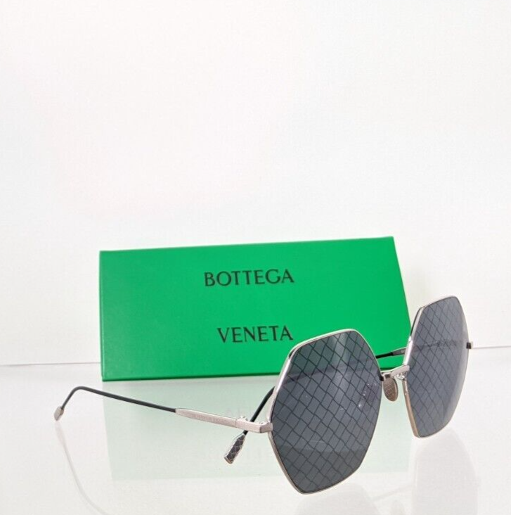 Pre-owned Bottega Veneta Brand Authentic  Sunglasses Bv 0201 001 60mm Frame In Gray