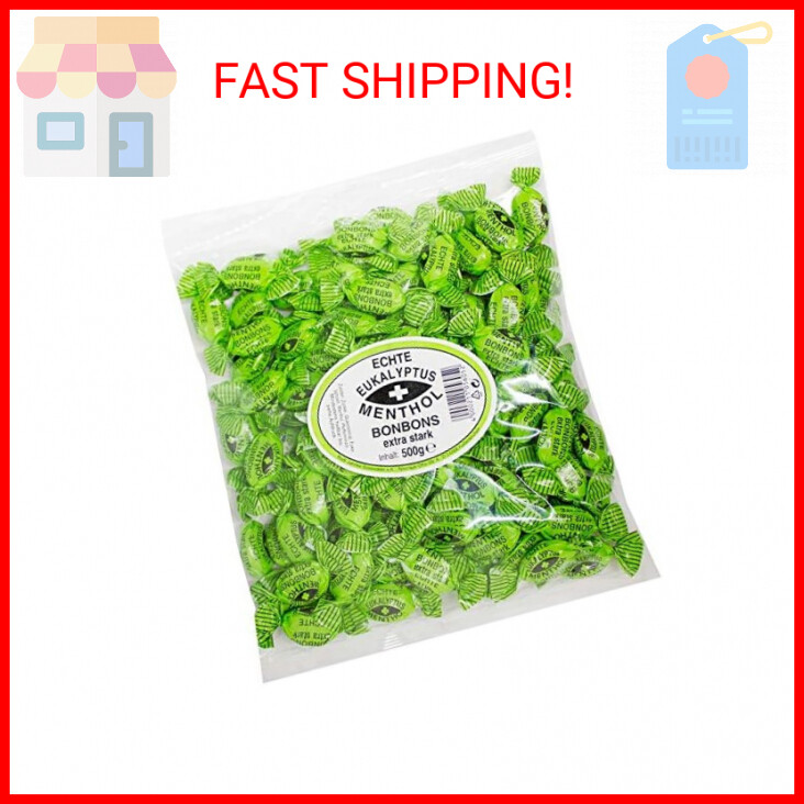 les bonbons♡ Jahnke Echte Eukalyptus Menthol Bonbons 500 g | eBay