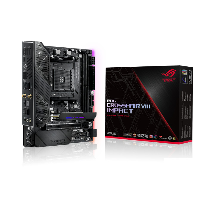 ASUS ROG Crosshair VIII Impact AMDX570 Socket AM4 Mini DTX