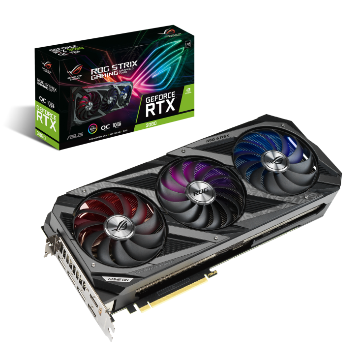 ROG-STRIX-RTX3080-O10G-GAMING 新品 ROG-STRIX-RTX3080-O10G-V2-GAMING [PCIExp 10GB] New from