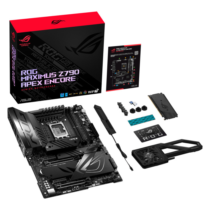 ROG MAXIMUS Z790 APEX Encore 14900KS セット ROG MAXIMUS Z790 APEX ENCORE | Геймерська материнська плата