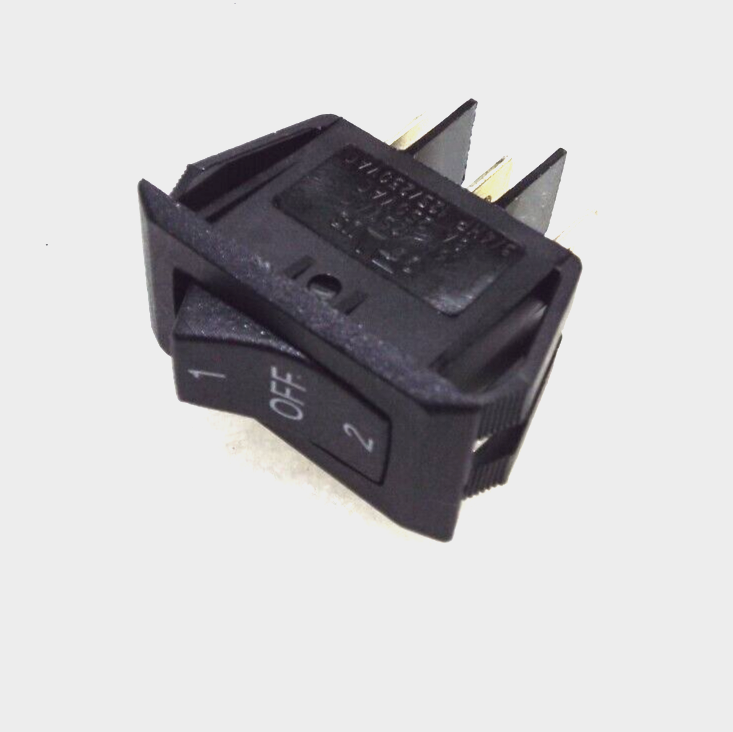 QTY1 ROCKER SWITCH ON/OFF/ON SPDT 3 POSITION MAINTAINED HIGH/LOW FORWARD/REVERSE