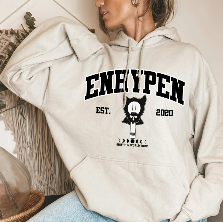 Enhypen Fate World Tour Hoodie, Enyphen Dark Blood Hoodie, Gift For Engene Enhypen Fate World Tour Hoodie, Enyphen Dark Blood Hoodie, Gift For Engene