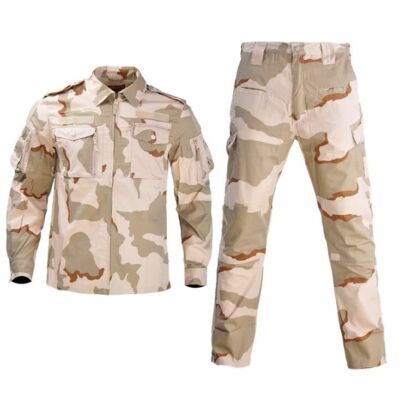 Unisex Camuflaje Uniforme Militar Combate Táctico Ejército Traje Hombres Soldado