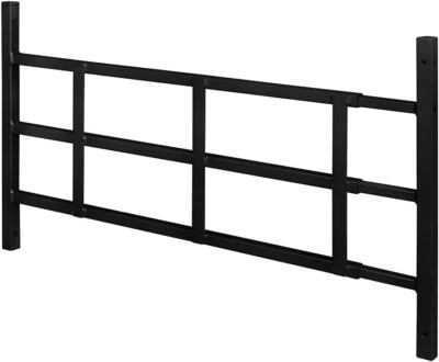 S 4751 Fixed Adjustable Child Safety Window Guard  15.25  X 23.5-38  Black
