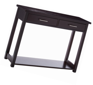 Kings Brand Furniture Wood Entryway Console Sofa Occasional Table