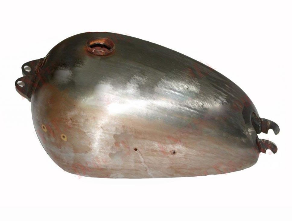 New 1950 BSA A7 Plunger Model Petrol Gas Fuel Tank Raw Bare Metal 