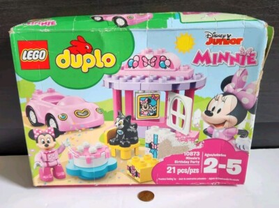 LEGO  10873 DUPLO Disney Junior Minnie's Birthday Party Sealed New Damaged Box