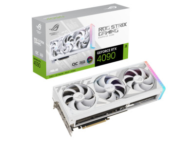 ASUS ROG Strix GeForce RTX 4090 OC Edition 24GB GDDR6X Graphics card White