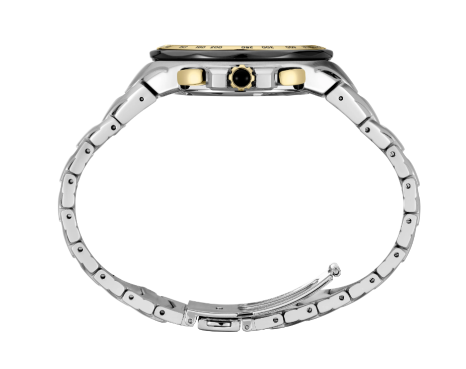 Pre-owned Seiko Coutura Black Dial 45.5 Mm Stainless Steel Band Quartz Men's Watch Srwz26