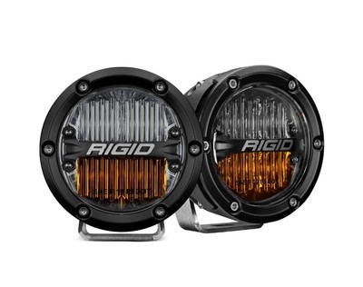 Rigid 360-Series Pro Dual 4'' SAE Fog Light - Yellow/White