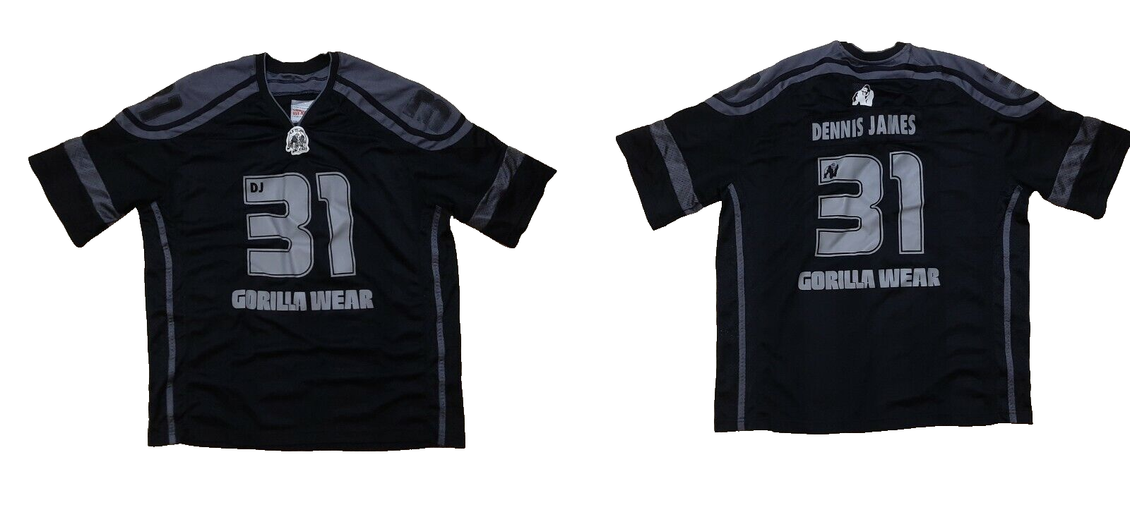 Gorilla Wear GW Athlete T-Shirt Dennis James Size XL | eBay