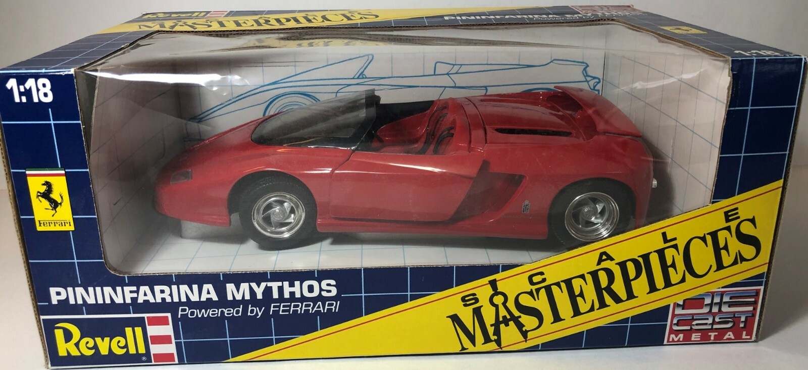 Ferrari Mythos 1/18スケール ミニカー 赤 Ferrari Mythos 1/18スケール ミニカー 赤 Ferrari Mythos 1/18