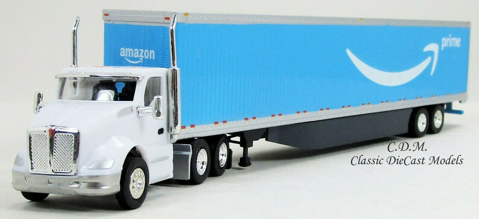 Diecast Toy Vehicles Kenworth T680 Tractor W Amazon Prime 53 Trailer Ho 1 87 Scale Tns151 6598 Glimray