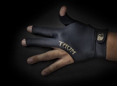 Taom Midas Pool/Billiard Glove, Left Hand Professional Stiched Glove - Medium