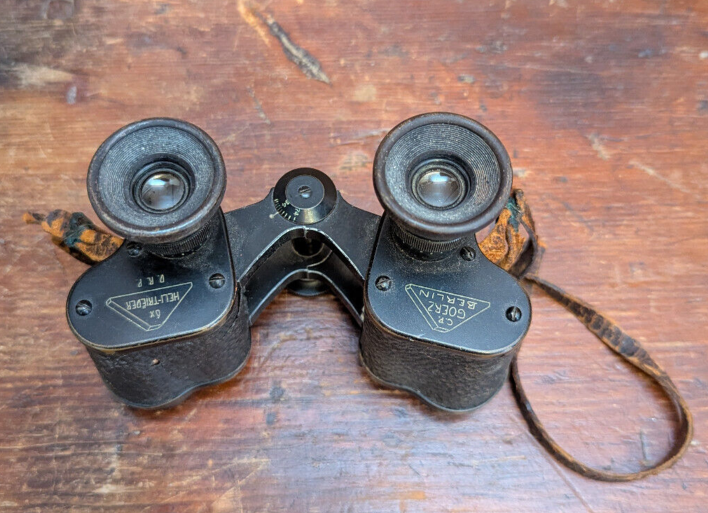希少 C.P. GOERZ BERLIN 240mm F3.5 Binoculars C.P. Goerz Berlin - 6x Heli Trieder D.R.P.