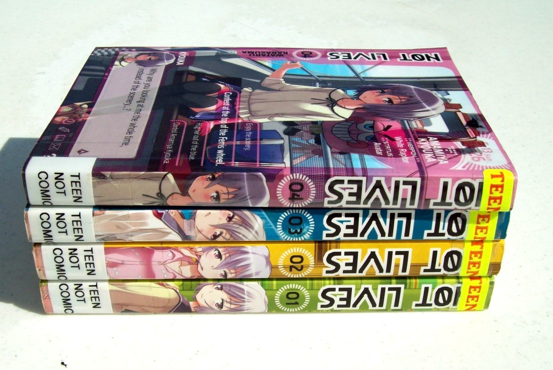 Not Lives Vol. 1-4 by Wataru Karasuma Manga Graphic Novels Video Game Master