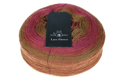 145  / KG) Lace Flower 150g Schoppel Lace Yarn Colour 2359_Kichererbse