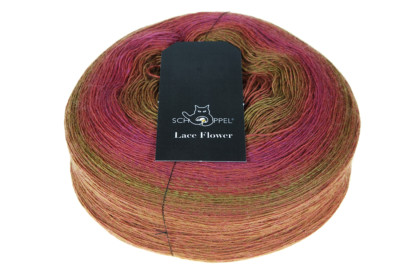 145  / KG) Lace Flower 150g Schoppel Lace Yarn Colour 2359 Kichererbse