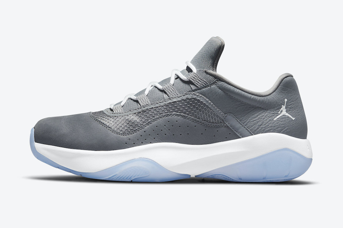 

Мужские кроссовки Nike Air Jordan XI 11 CMFT Low Retro Cool Grey White CW0784-001 размер 10,5, Серый, Air Jordan 11 Low
