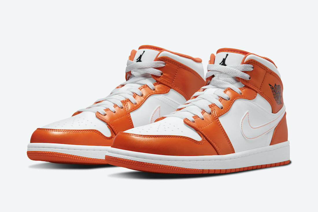 NIKE Air Jordan 1 Mid ホワイト/ターコイズ / オレンジ 楽天市場】NIKE WMNS AIR JORDAN 1 MID SYRACUSE white/habanero