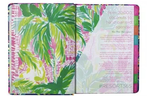 NEW IN BAG! Lilly Pulitzer • Beach Loot Agenda 2018 • BOUND, not on rings!!!