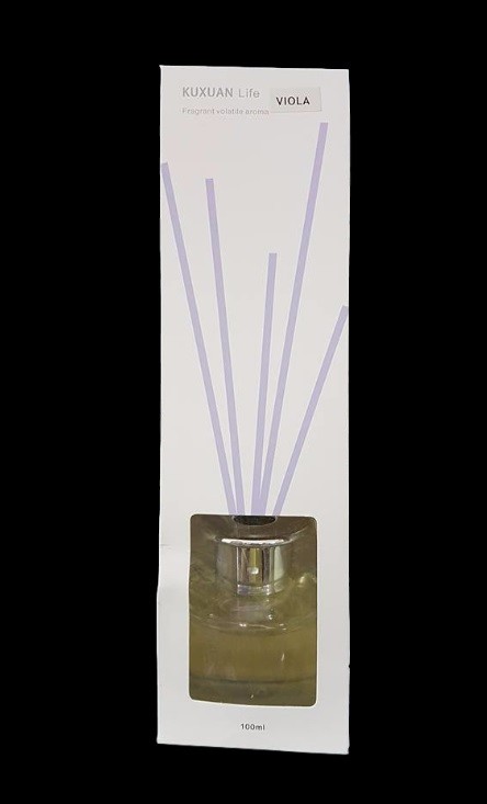 Diffusore Profumo Aroma Con Bastoncini Fragranza Deodorante Ambiente 100ml dfh