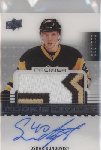 2016-17 Upper Deck Premier - Oskar Sundqvist #68