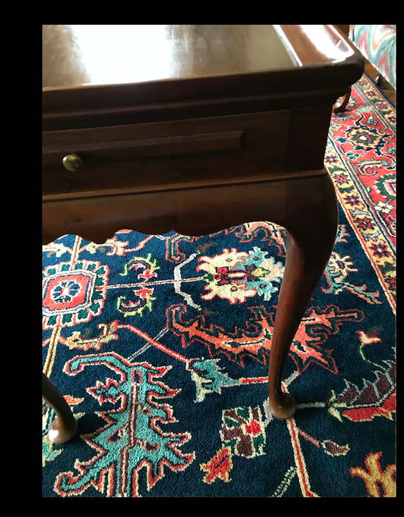 STICKLEY QUEEN ANNE SOLID CHERRY TEA TABLE EXCELLENT