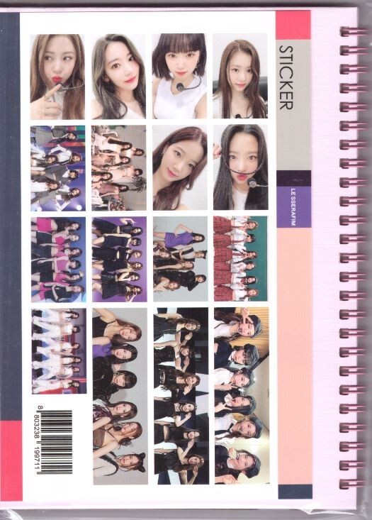 LE SSERAFIM Photo Calendar 2023 & 2024 K-POP 2208-1