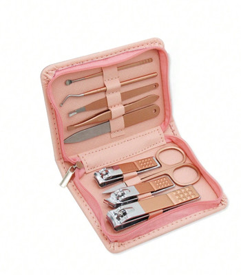 35-Piece Manicure & Pedicure Set - Professional Nail Grooming Kit for Women