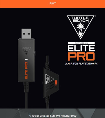 [Tournament Gaming] TURTLE BEACH Elite Pro A.M.P. Amplified Audio Mic (PS3/PS4)