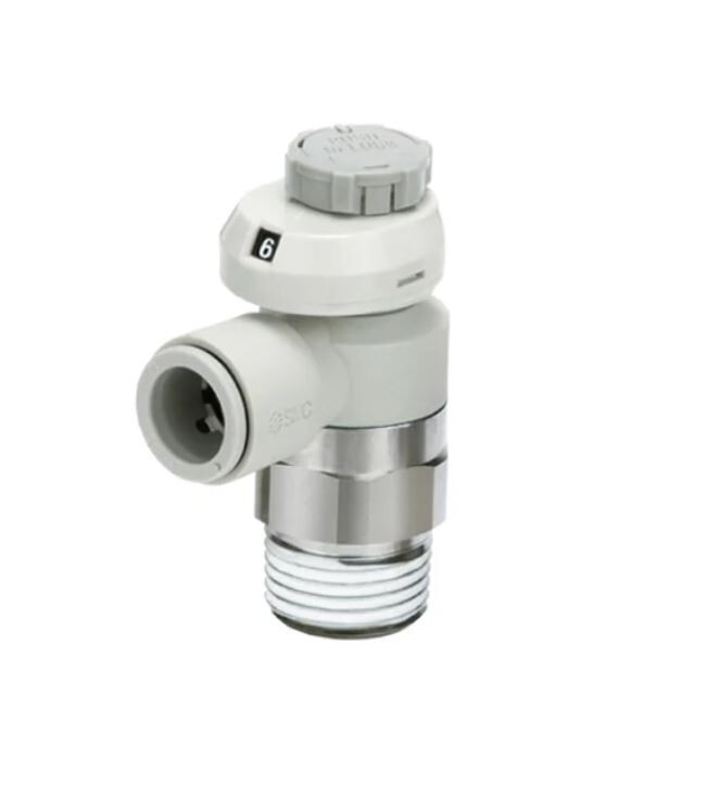 Smc - 66x Pneumatisches DrosselrÃ¼Ckschlagventil Mit Anzeige - As1201fs-M5-06