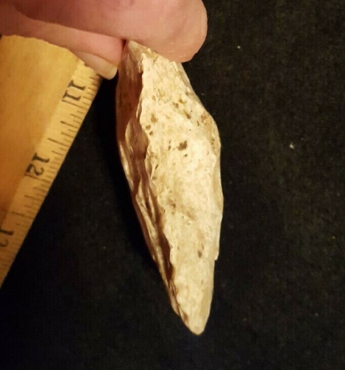 Nice flint celt ARROWHEADS from Calhoun CO.IL. NATIVE AMERICAN INDIAN ARTIFACT