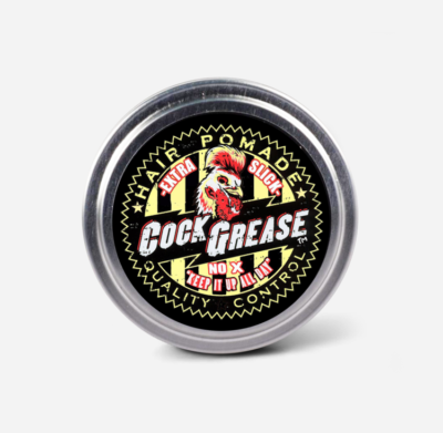 Cock Grease No X Hair Pomade Rockabilly Pompadour Light Hold Styling Wet  Look | eBay