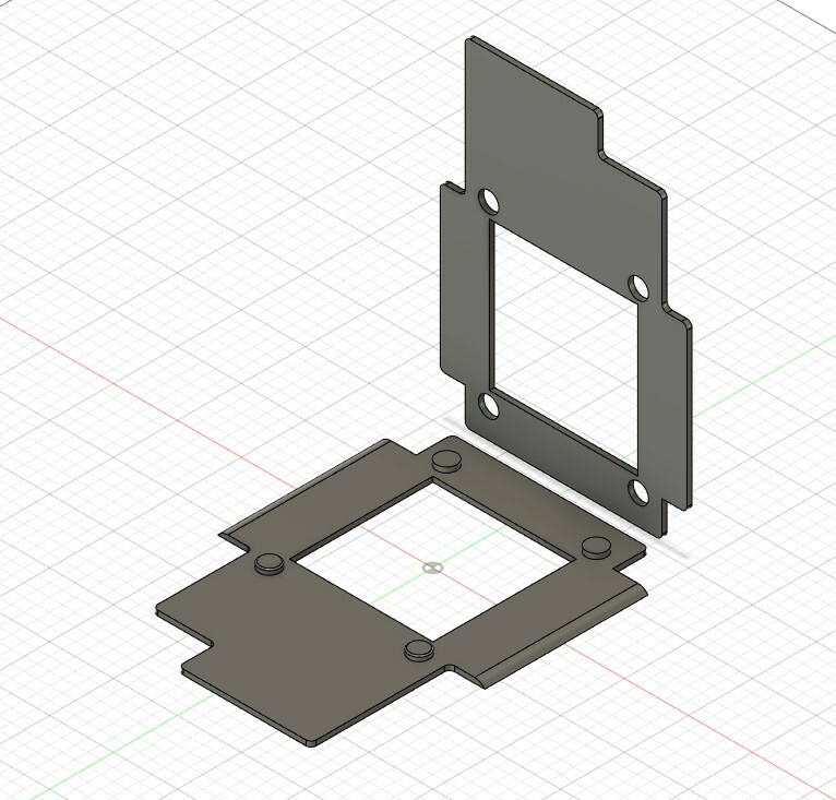 Купить Мольберты и кейсы для негативов (пленки) 6x6 Negative Carrier