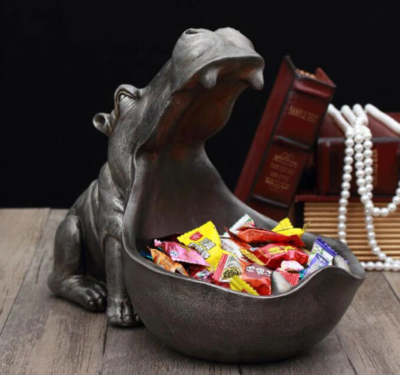 Hippopotamus cheap key holder