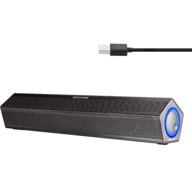 Sanyun SW010 Dual Mode Computer Speakers, 8W HiFi Stereo, Wired USB