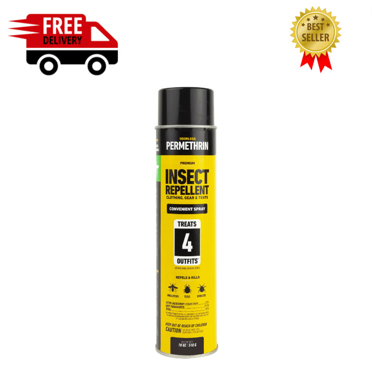 SP618 Premium Permethrin Insect Repellent for Clothing, Gear 619