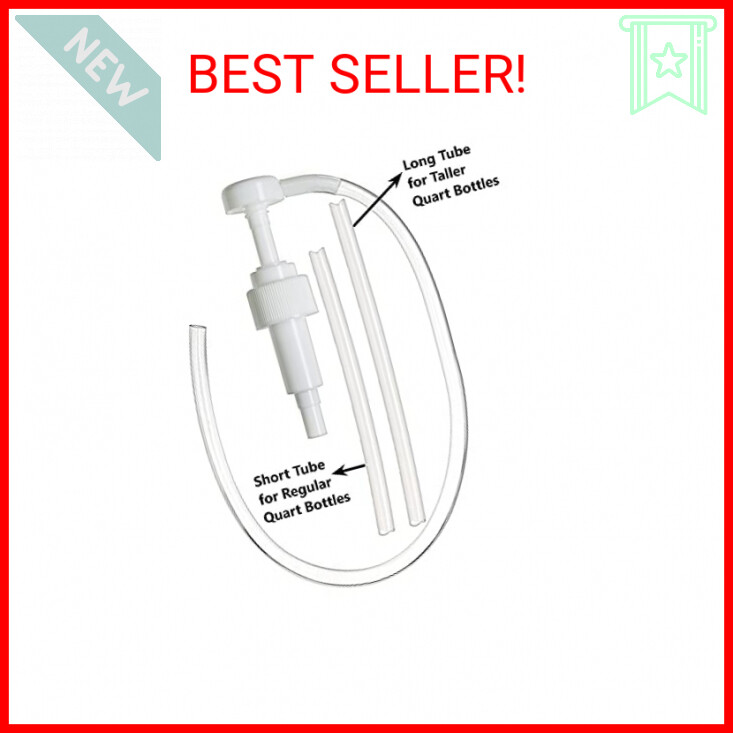 Transmission And Differential Fluid Pump For Quart Bottles Transfer Gear