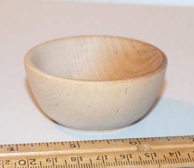 New Small Raw Wood Bowl / Ring Cup 2-1/2