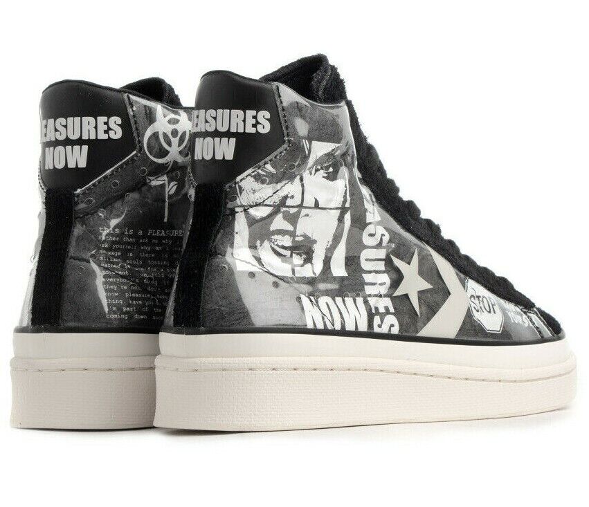 Converse x Pleasures Now Pro Leather Mid 165602C LA Punk Converse x Pleasures Now Pro Leather Mid 165602C LA Punk