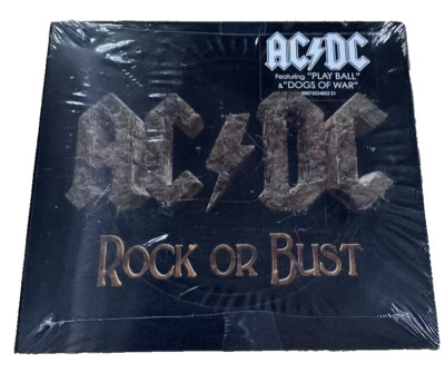 FACTORY SEALED! Rock or Bust by AC/DC (CD, 2014)