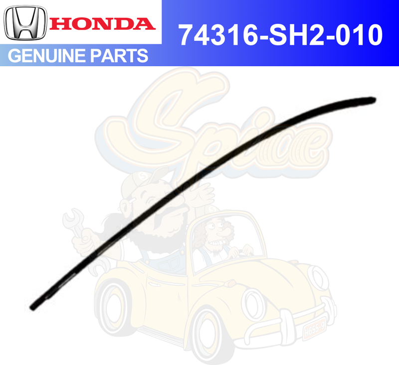 Honda Genuine Civic del Sol 93-97 Molding Assembly RH+LH