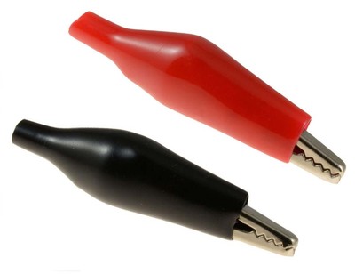 Small Medium Large Red&Black Alligator Clips/Crocodile For Test Wire Connection