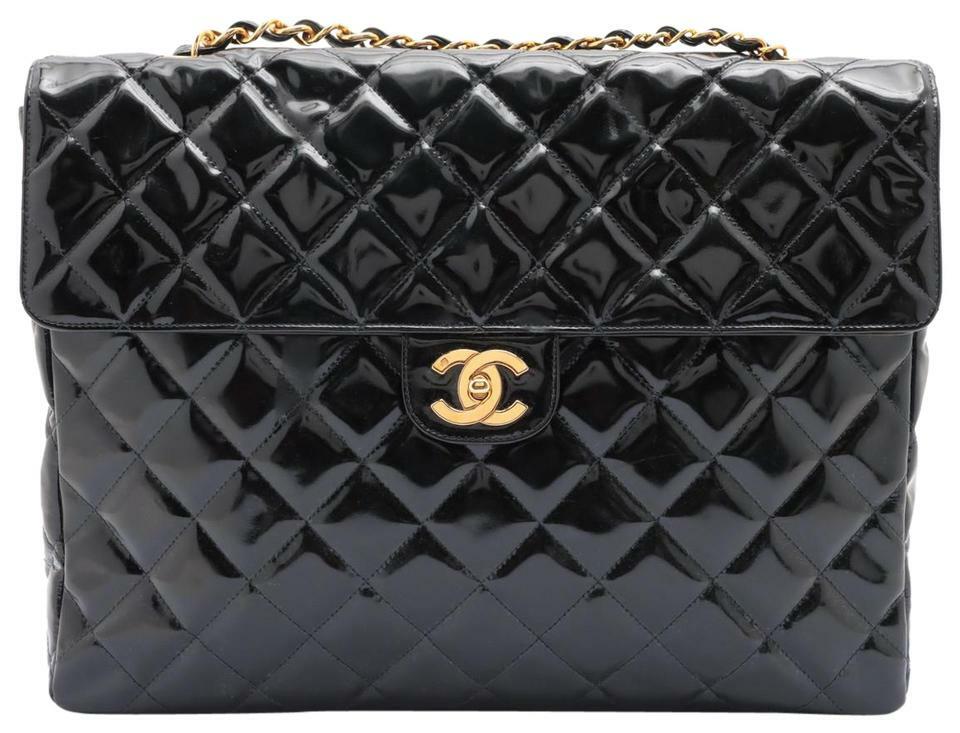 CHANEL ブラック エナメル サイズ36 1/2 CHANEL ブラック エナメル サイズ36 1/2 CHANEL Sandals