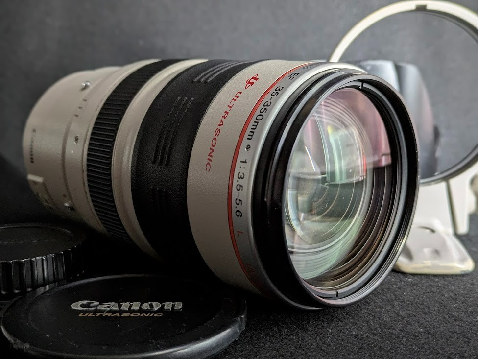 Canon EF 35-350mm f/3.5-5.6 L USM Lens [Very Good w/hood
