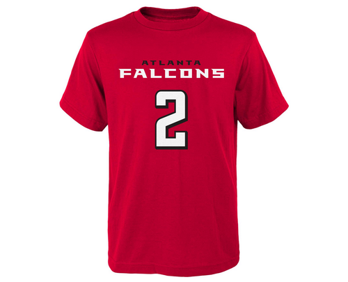 Футболка Outerstuff NBA Youth Boys (8-20) Atlanta Falcons Matt Ryan #2 Mainliner