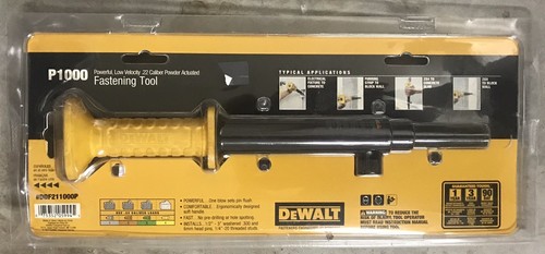 New! DEWALT P1000 POWDER ACTUATED FASTENING TOOL