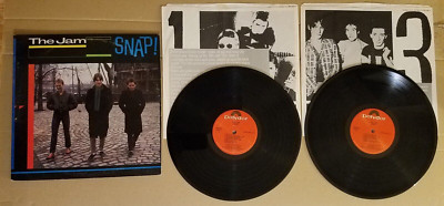 The Jam ''Snap!'' (p)(c)1983 Double 2xLP Vinyl Record VG+/EX!